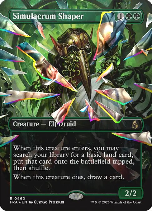 Simulacrum Shaper [Shattered Mirror Facet Foil]