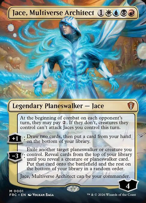 Jace, Multiverse Architect [Borderless Foil]