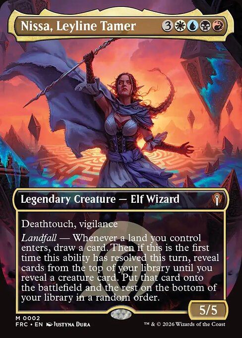 Nissa, Leyline Tamer [Borderless]