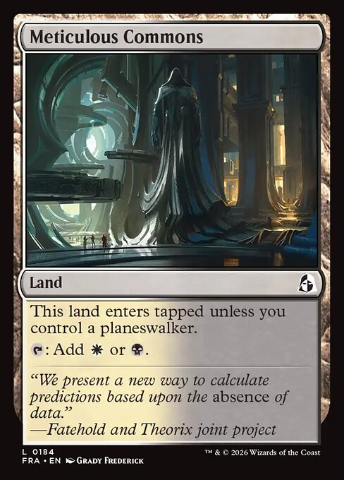 Meticulous Commons [Foil]