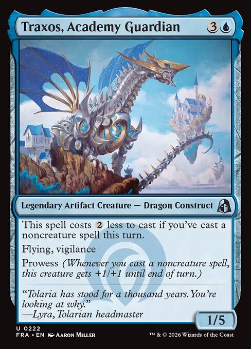 Traxos, Academy Guardian [Foil]