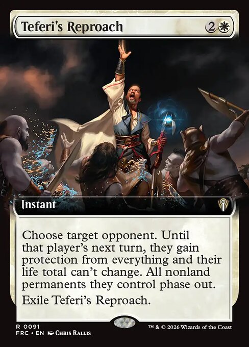 Teferi's Reproach [Extended Artwork]