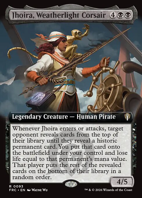 Jhoira, Weatherlight Corsair [Extended Artwork]