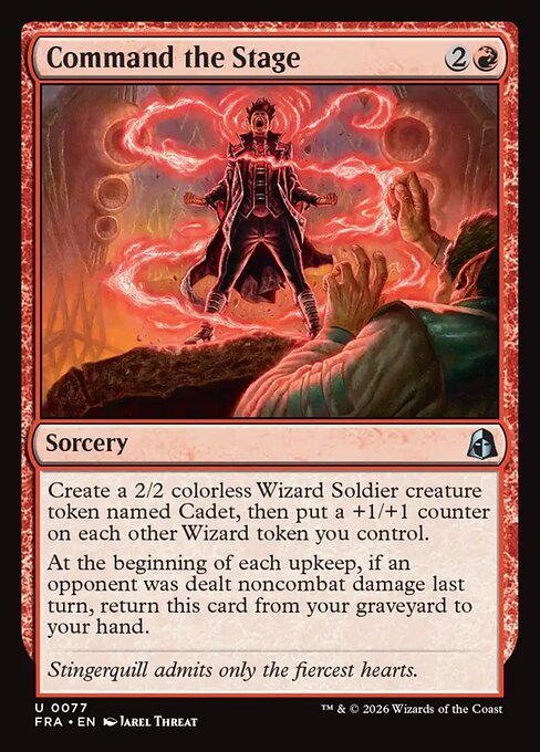 Command the Stage [Foil]