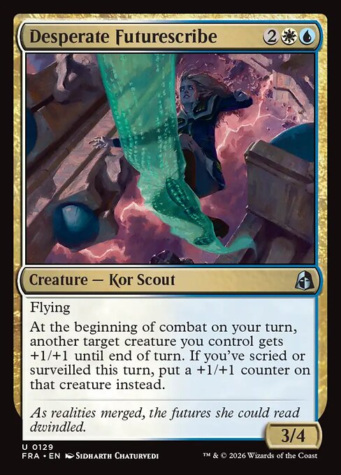 Desperate Futurescribe [Foil]