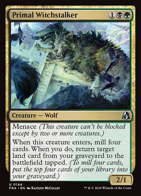 Primal Witchstalker [Foil]