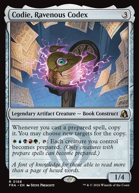 Codie, Ravenous Codex [Foil]