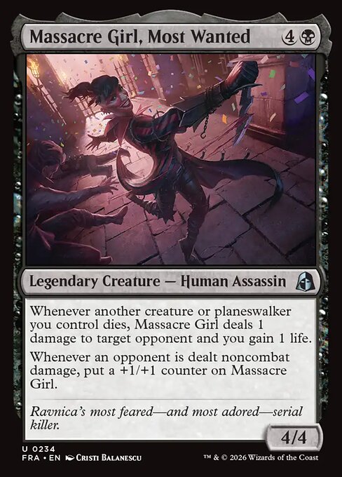 Massacre Girl, Most Wanted [Foil]