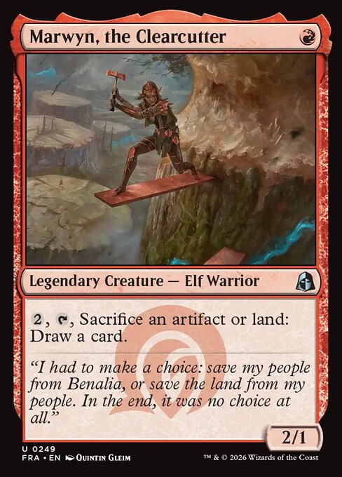 Marwyn, the Clearcutter [Foil]