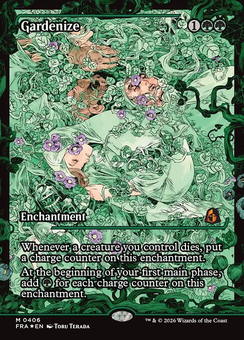Gardenize [Japan Showcase Foil]
