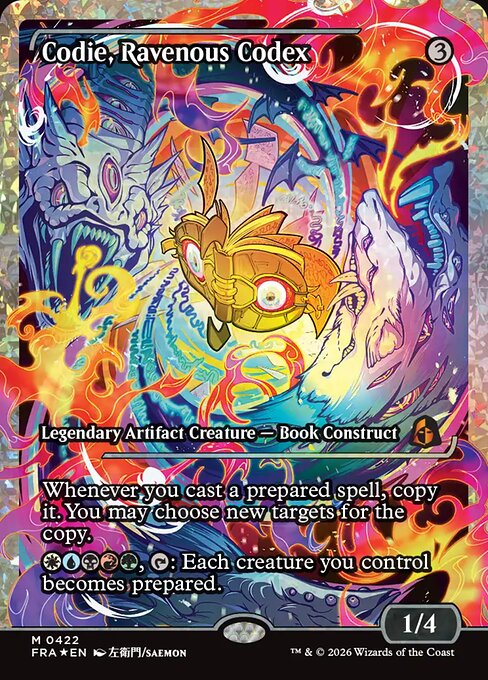 Codie, Ravenous Codex [Japan Showcase Fracture Foil]