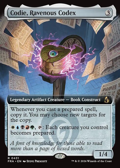 Codie, Ravenous Codex [Extended Artwork]