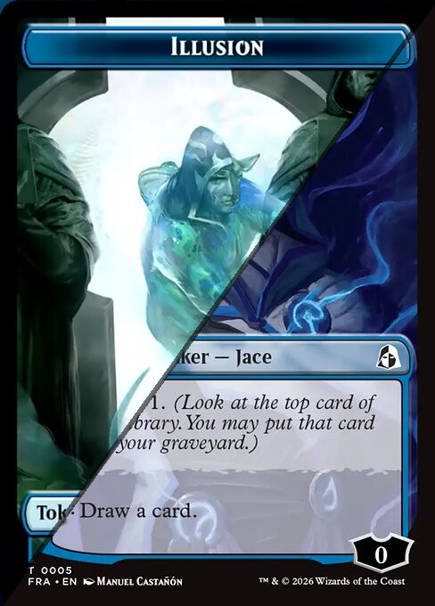 Illusion Token  // Jace Token TFRA 