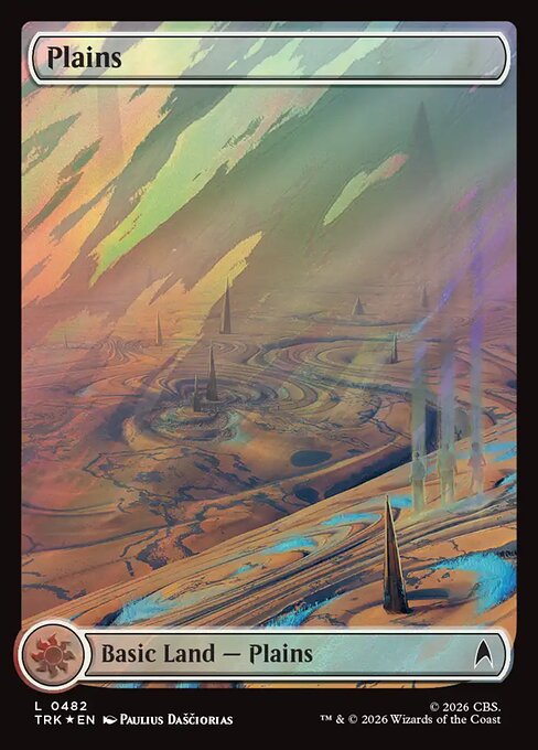 Plains [Full-Art Away Team Surge Foil]