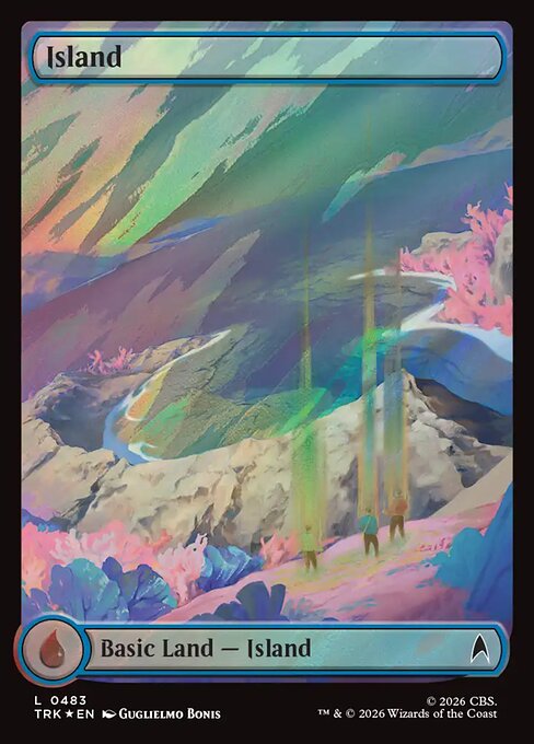 Island [Full-Art Away Team Surge Foil]