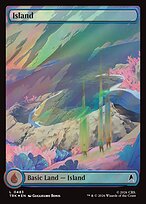 Island [Full-Art Away Team Surge Foil]