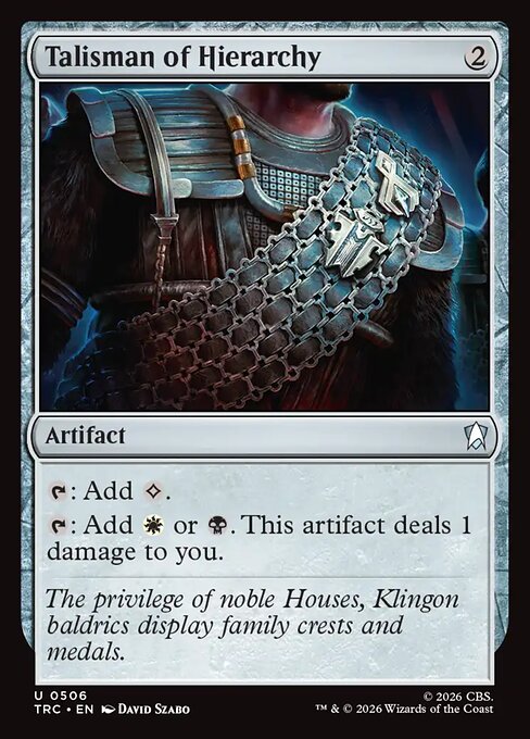 Talisman of Hierarchy