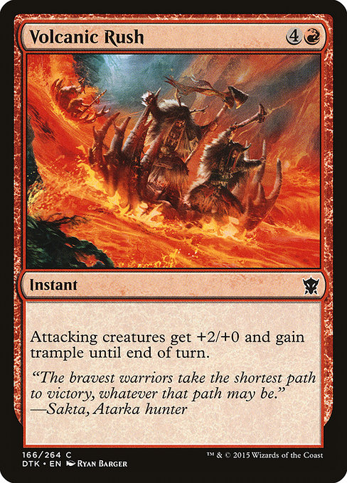 Volcanic Rush [Foil]