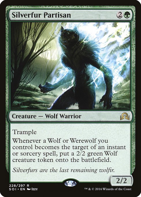 Silverfur Partisan [Foil]