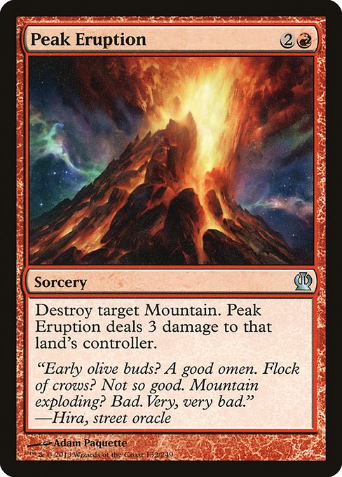 Peak Eruption [Foil]