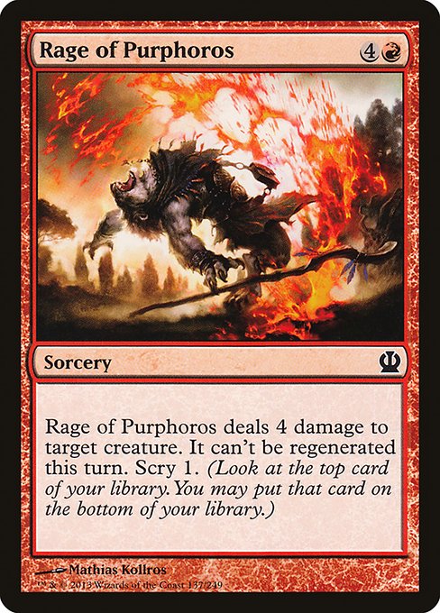 Rage of Purphoros [Foil]