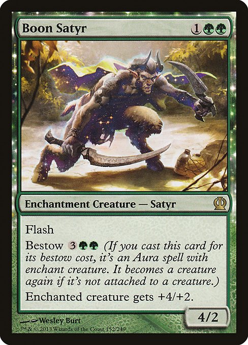Boon Satyr [Foil]