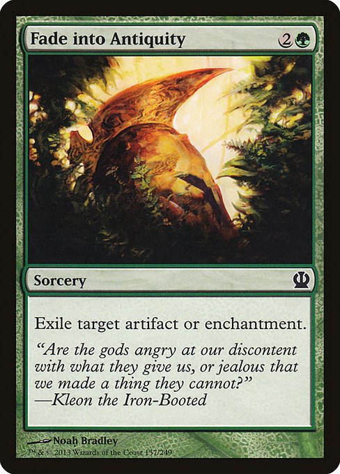Fade into Antiquity [Foil]