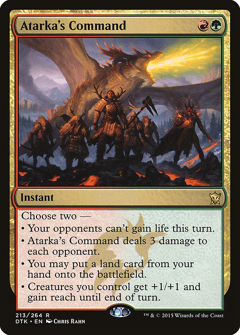 Atarka's Command [Foil]
