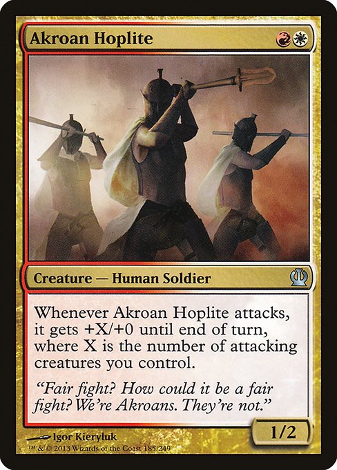 Akroan Hoplite [Foil]