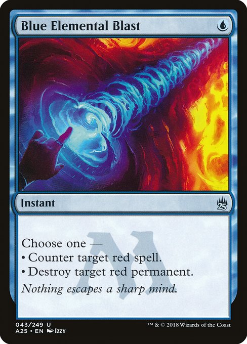 Blue Elemental Blast [Foil]