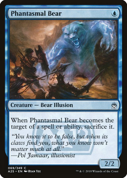 Phantasmal Bear [Foil]