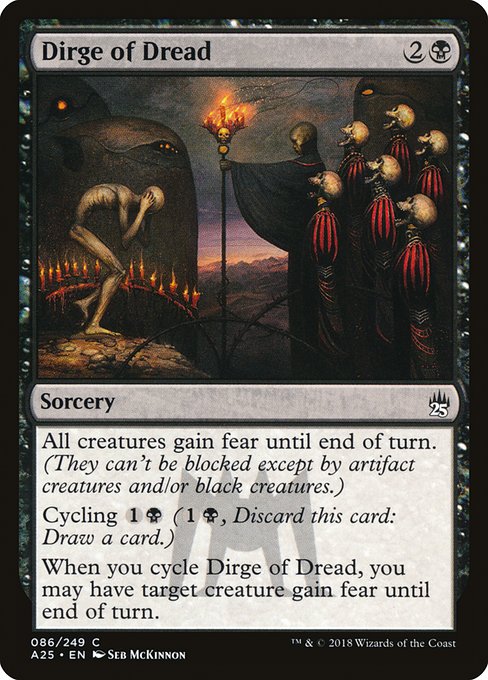 Dirge of Dread [Foil]