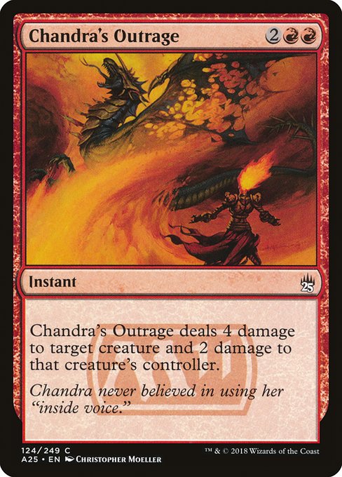 Chandra's Outrage [Foil]