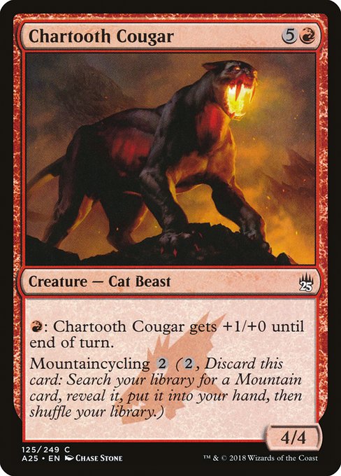 Chartooth Cougar [Foil]