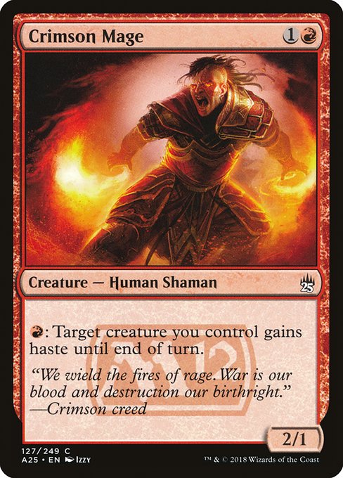 Crimson Mage [Foil]