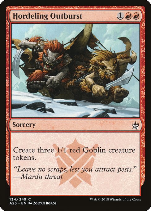 Hordeling Outburst [Foil]