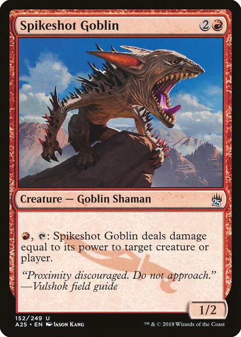 Spikeshot Goblin [Foil]