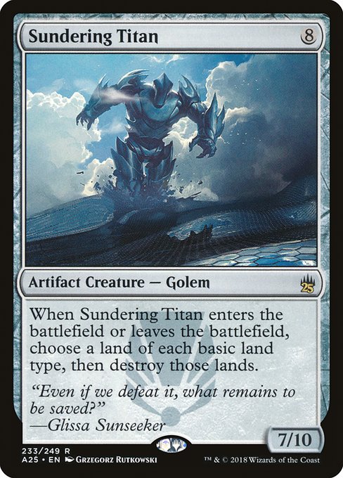 Sundering Titan [Foil]