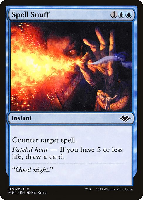 Spell Snuff [Foil]