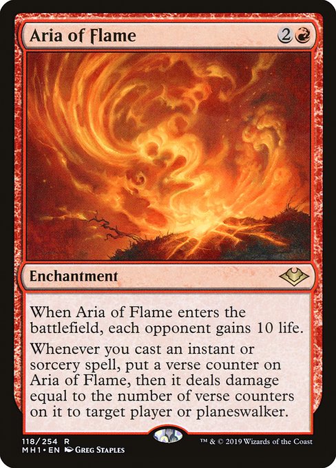 Aria of Flame [Foil]
