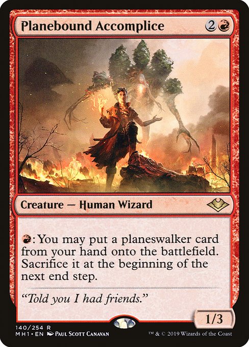 Planebound Accomplice [Foil]