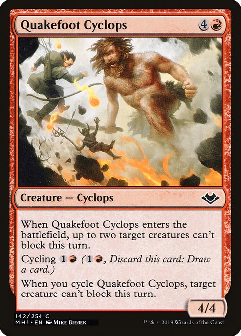 Quakefoot Cyclops [Foil]