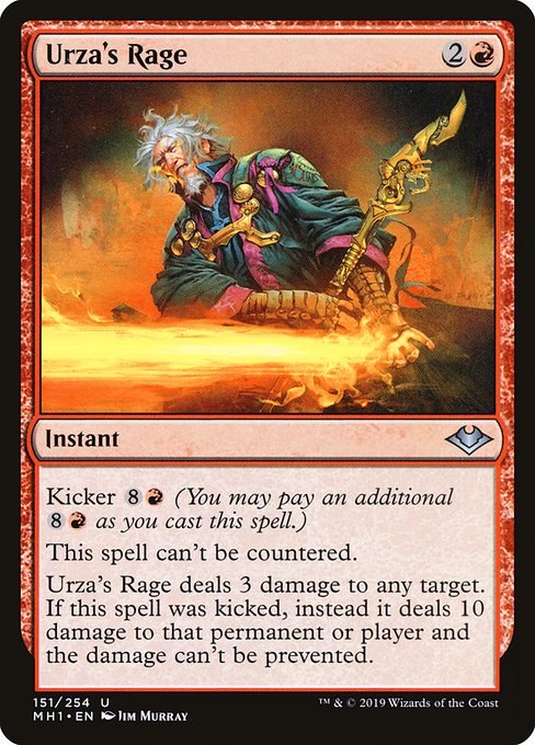 Urza's Rage [Foil]