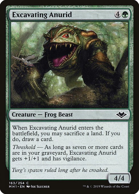 Excavating Anurid [Foil]