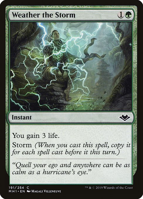 Weather the Storm [Foil]