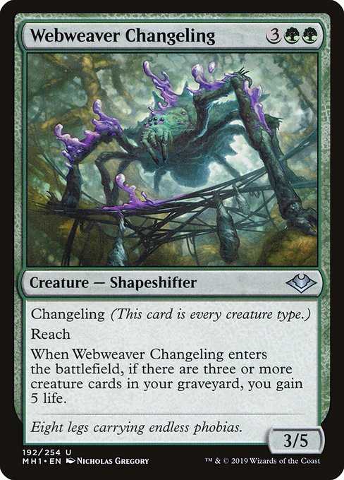 Webweaver Changeling [Foil]