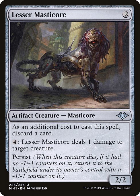Lesser Masticore [Foil]