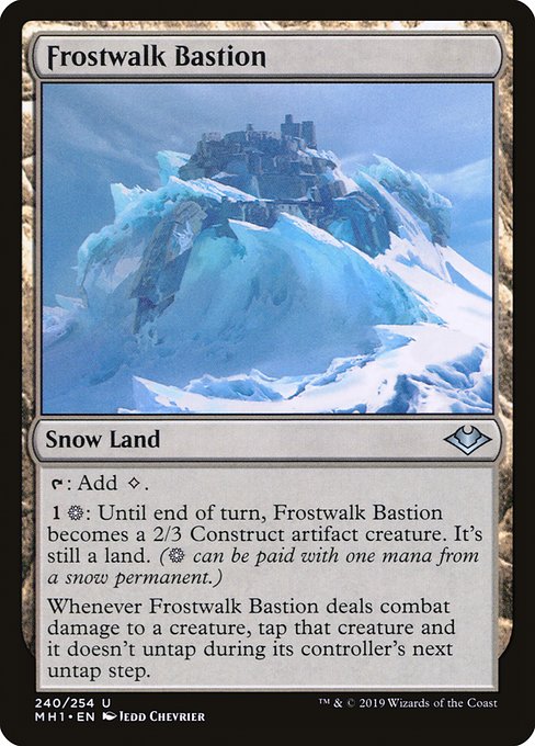 Frostwalk Bastion [Foil]