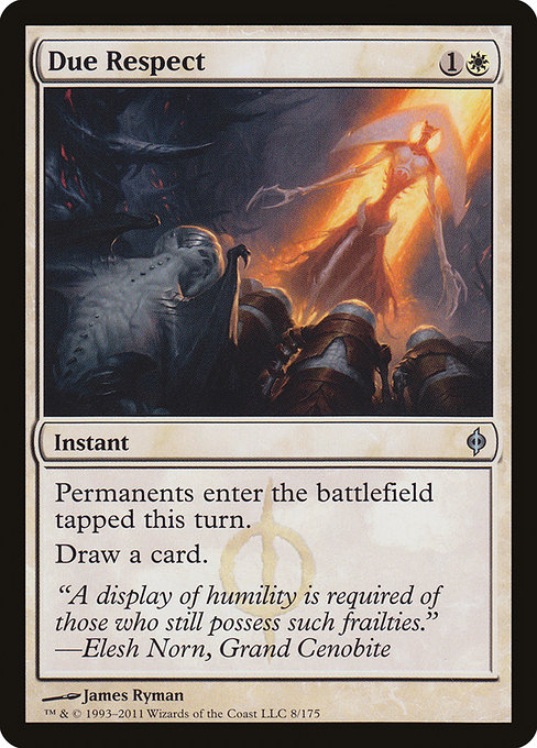Due Respect [Phyrexian Foil]