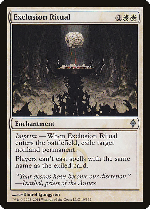 Exclusion Ritual [Phyrexian Foil]